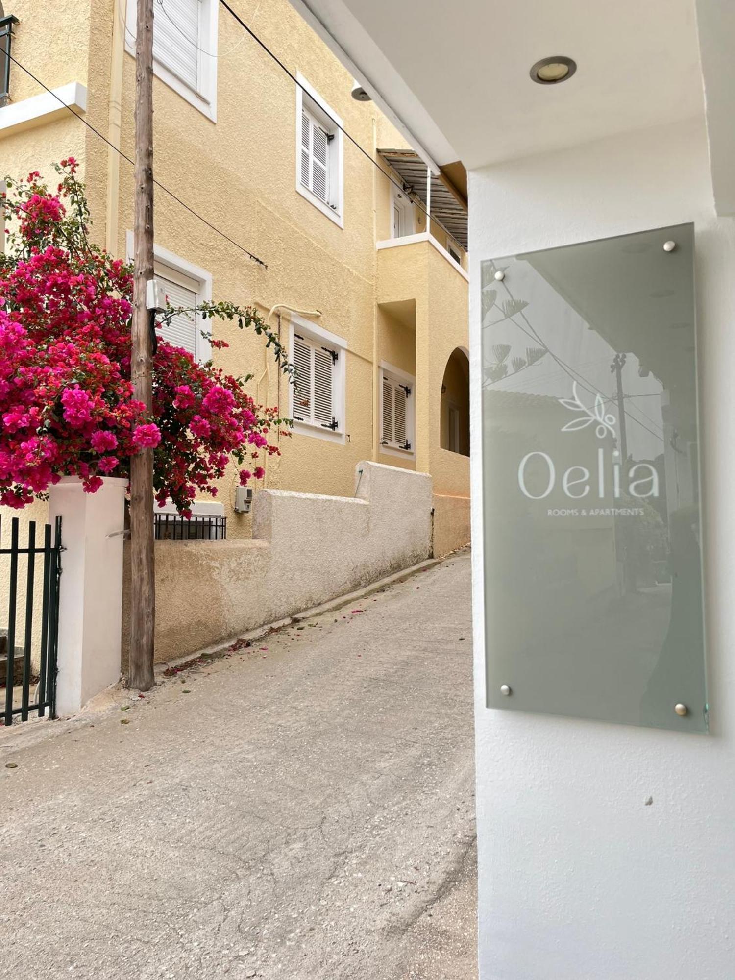 Oelia Rooms & Apartments Agia Marina  ภายนอก รูปภาพ